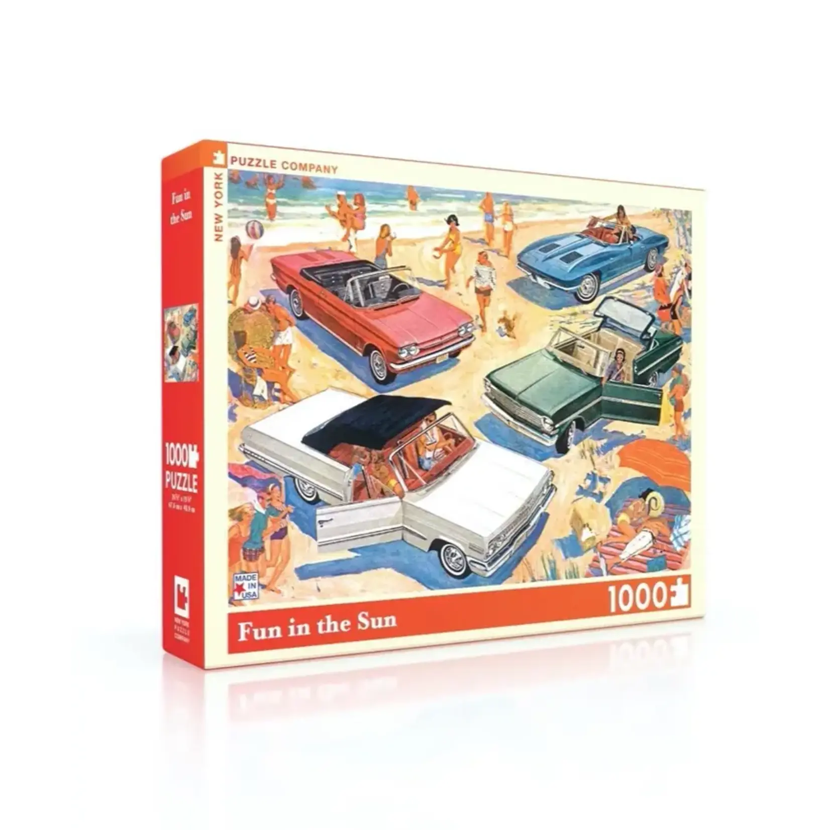 New York Puzzle Company Fun in the Sun - 1000 Piece Puzzle