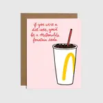 Brittany Paige Fountain Soda Love Card