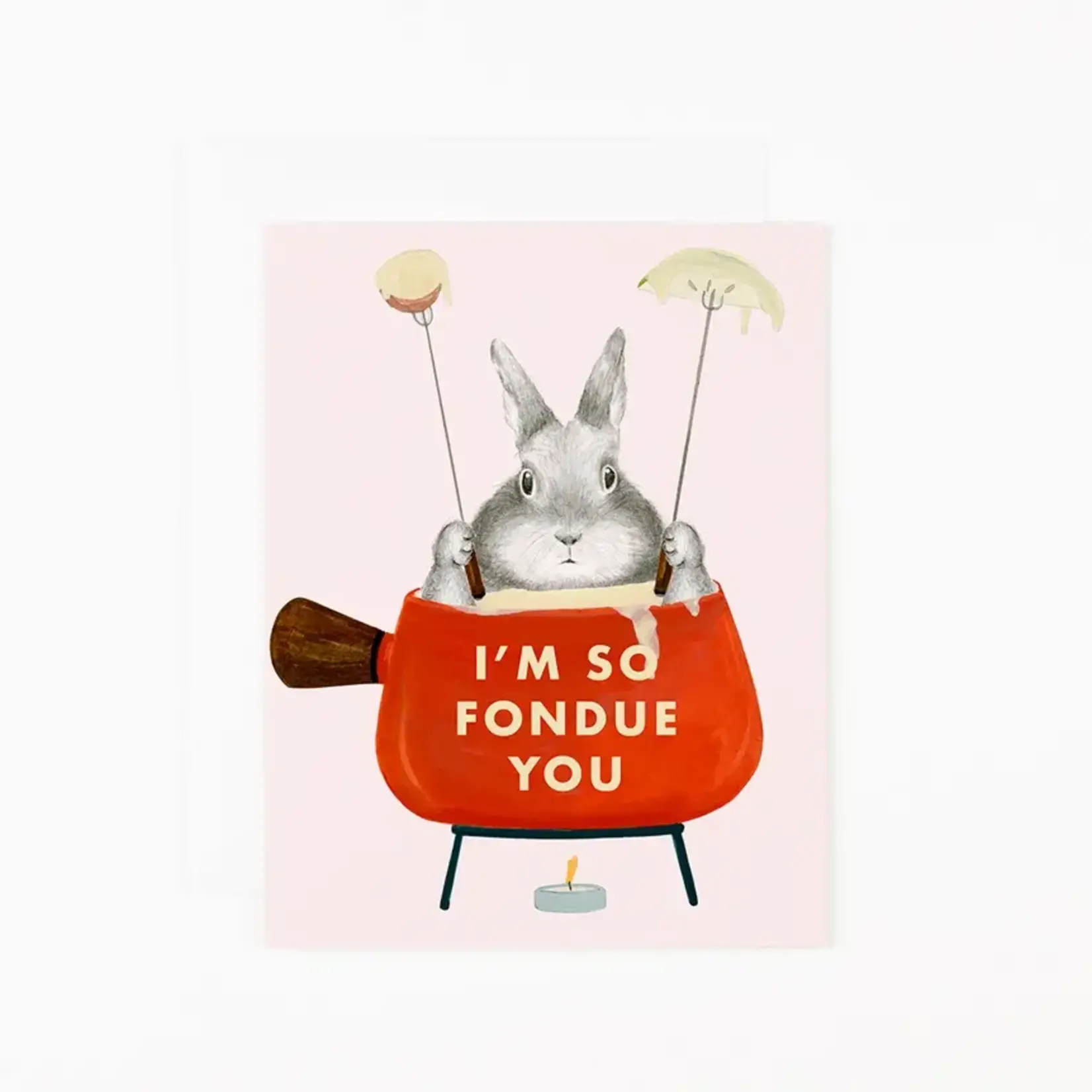 Dear Hancock Fondue You Card