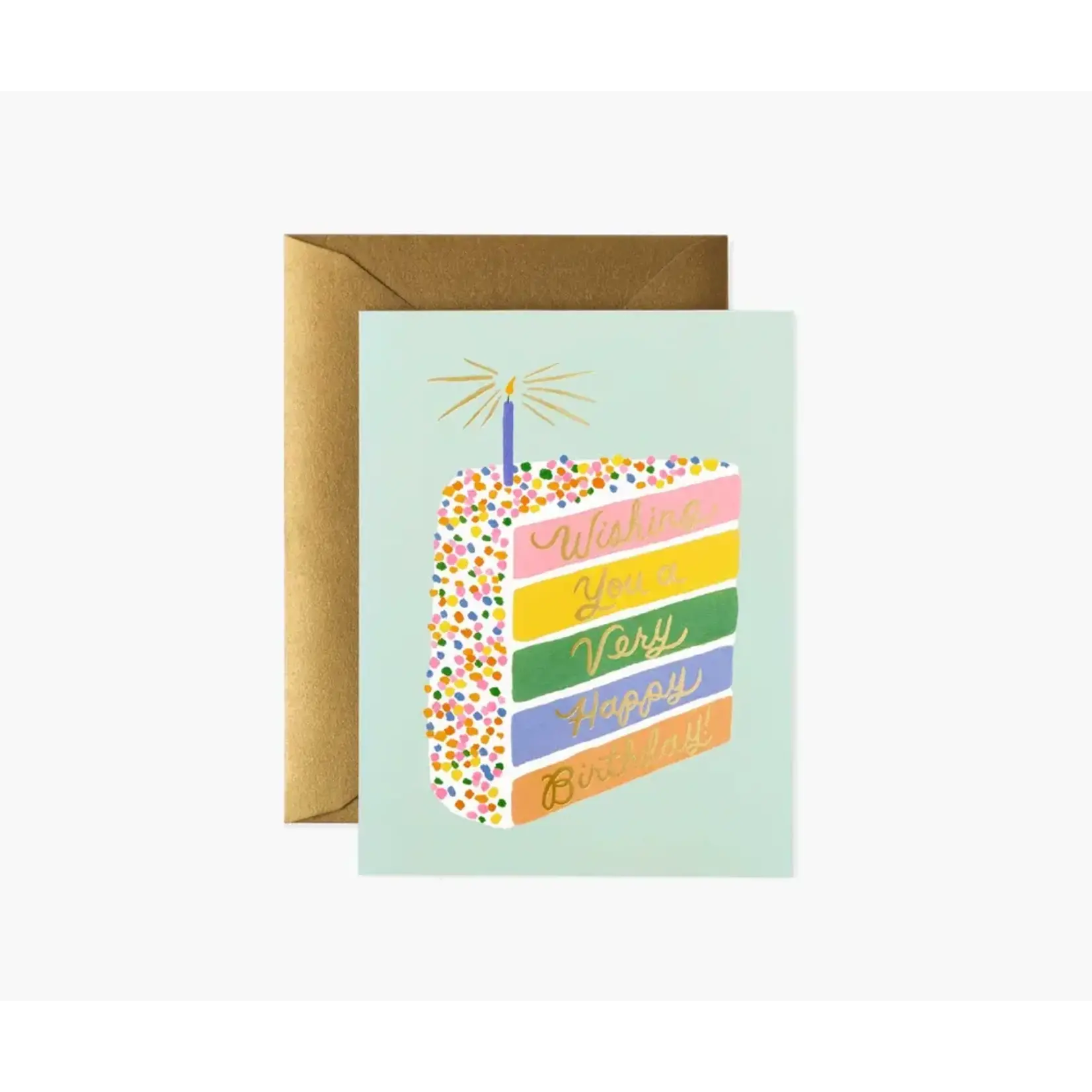 Rifle Paper Co. Cake Slice Birthday Card