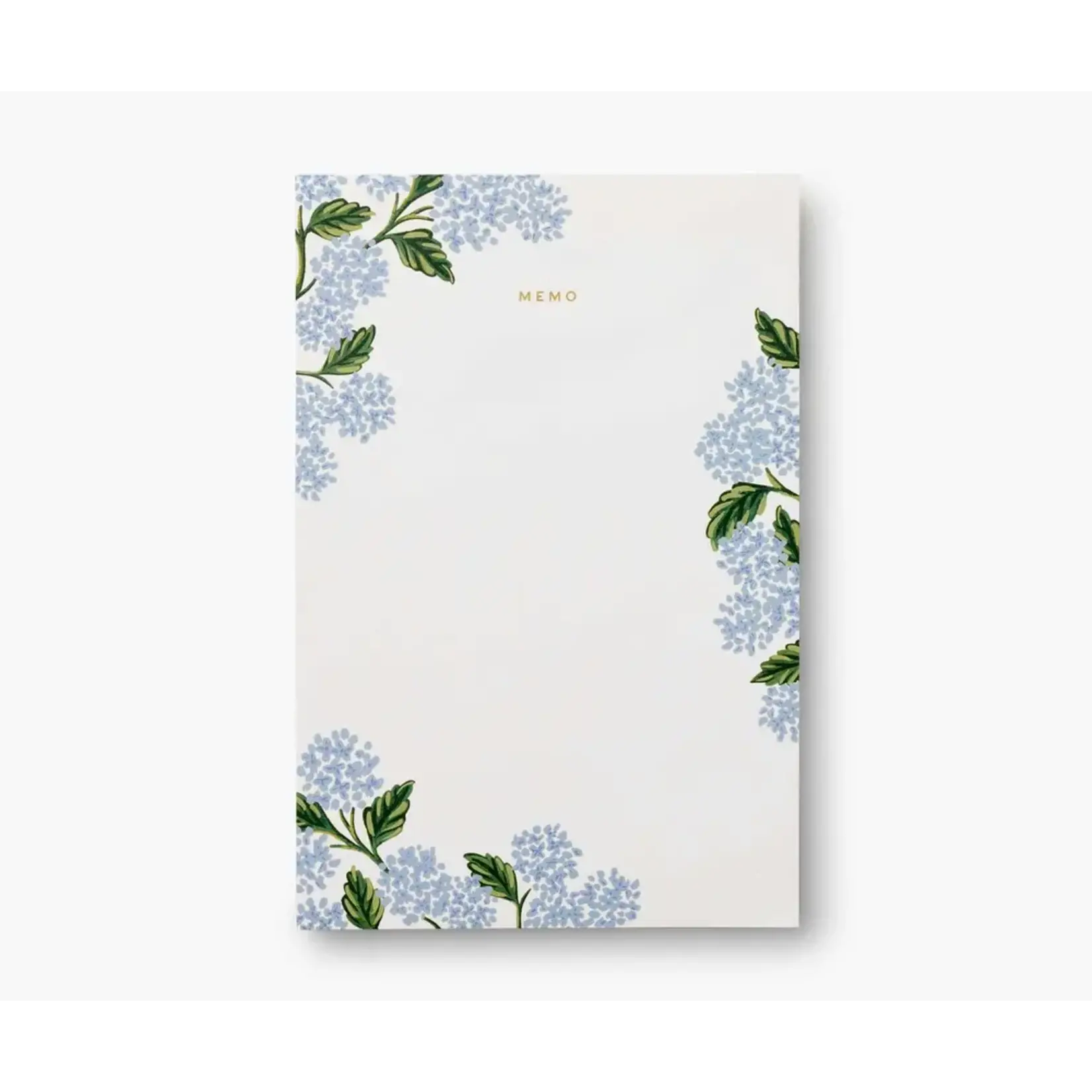 Rifle Paper Co. Hydrangea Memo Notepad