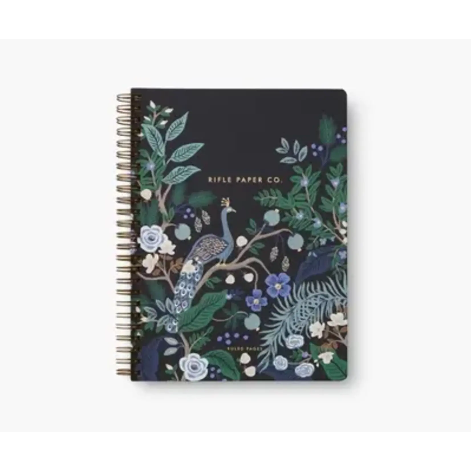 Rifle Paper Co. Peacock Spiral Notebook