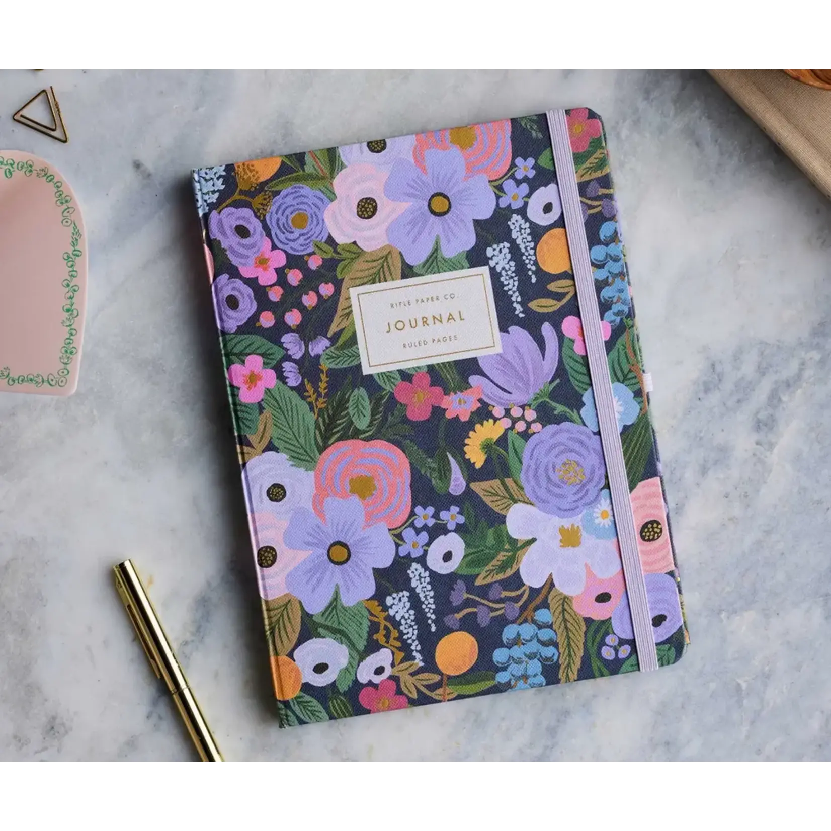Rifle Paper Co. Violet Garden Party Journal with Pen