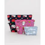 Baggu Go Pouch Set - Hello Kitty and Friends