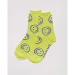 Baggu Crew Sock - Citron Happy