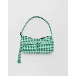 Baggu Cargo Shoulder Bag - Green Gingham