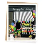 Apartment 2 Cards Flower Shop Birthday Card