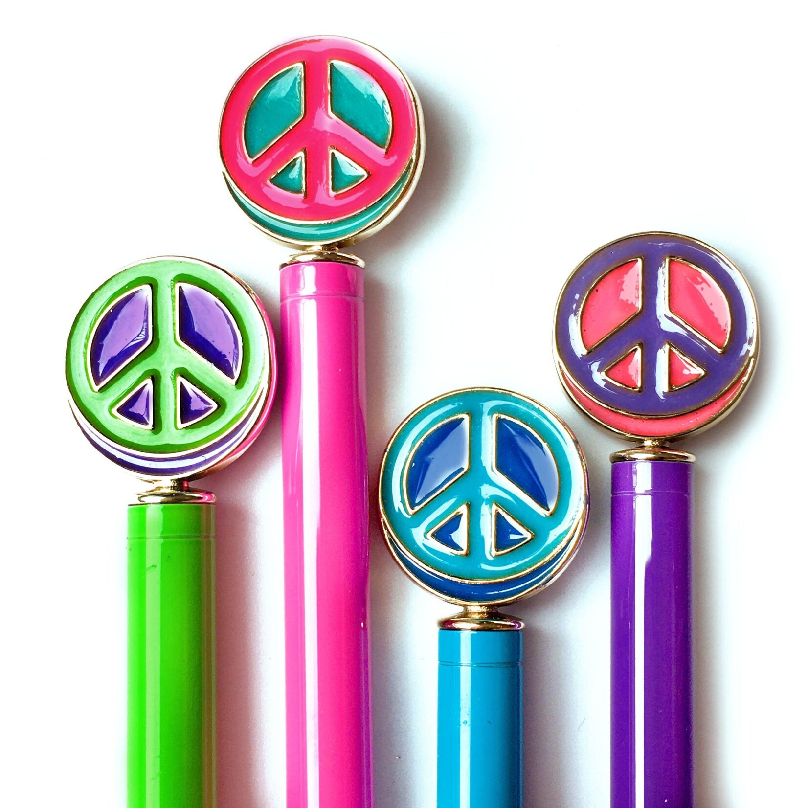 Snifty Snifty Peace Sign Pen - Green
