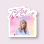 Ace the Pitmatian Co Taylor Swift Lover Sticker