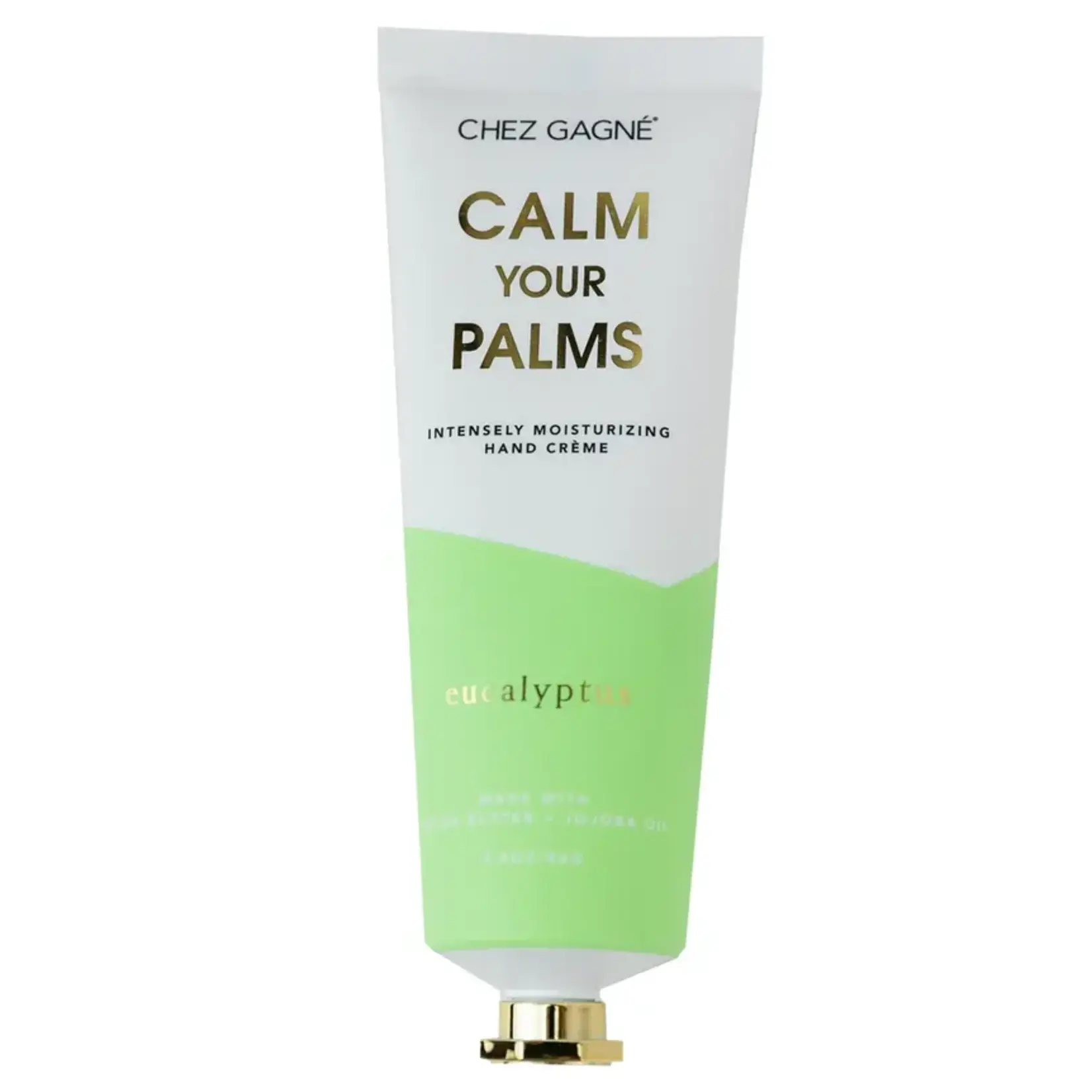 Chez Gagné Calm Your Palms Hand Crème - Eucalyptus
