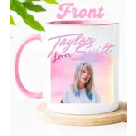Ace the Pitmatian Co Taylor Swift Lover Mug with Pink Handle