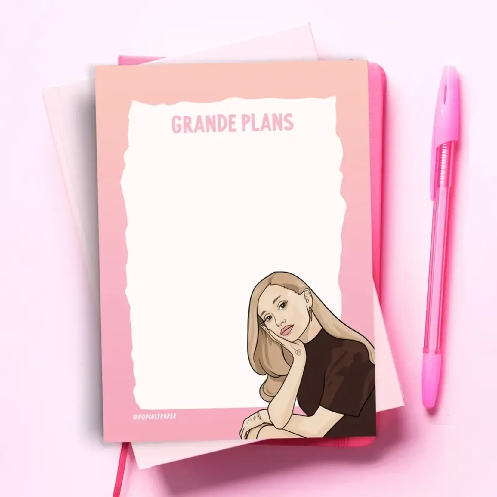 Pop Cult Paper Ariana Grande Pop Culture Notepad