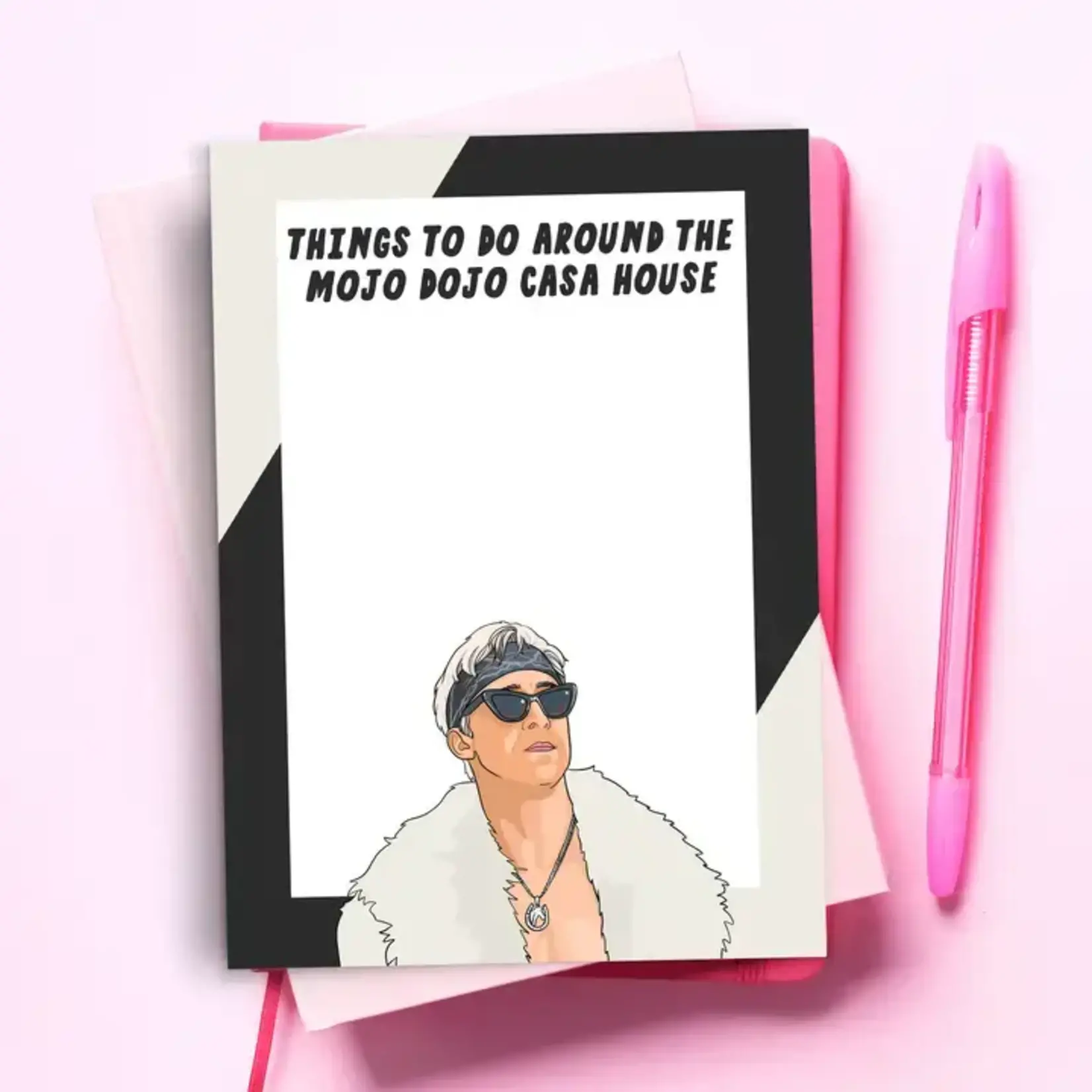 Pop Cult Paper Barbie Ken Funny Notepad To Do Planner