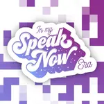 Ace the Pitmatian Co Taylor in Speak Now Era Sticker