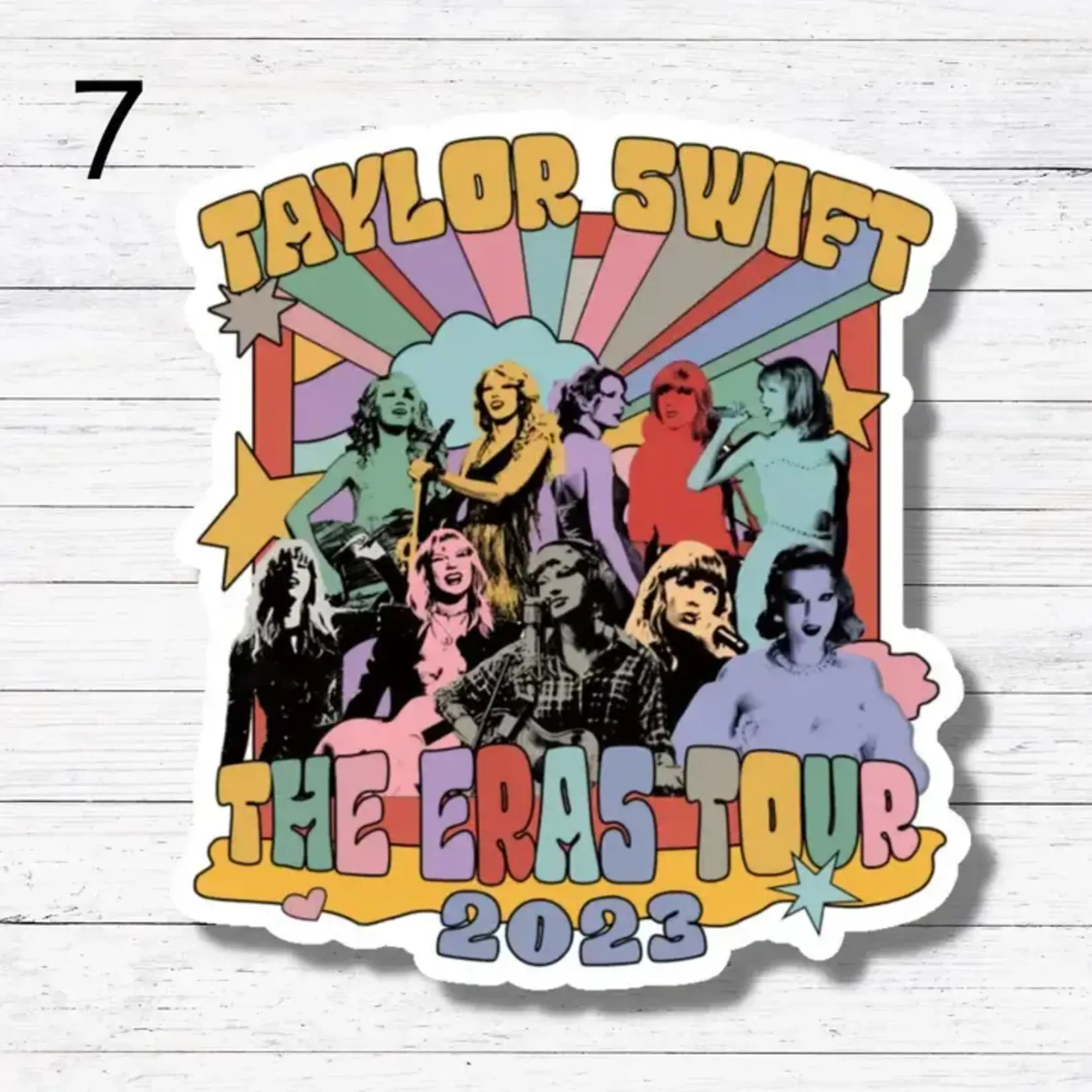 Oily Graphic Creations Taylor Swift Eras Tour Sticker