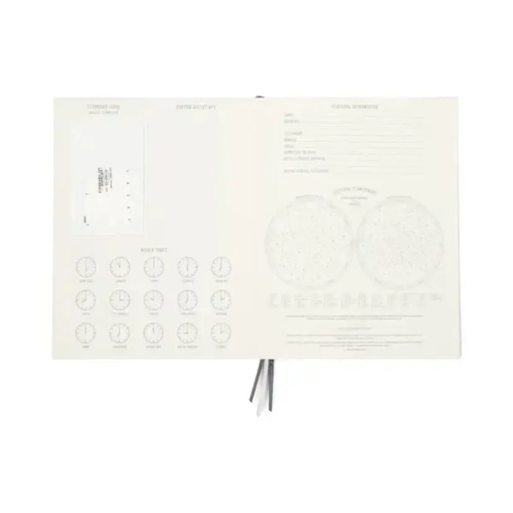 Designworks Ink Standard Issue Planner Notebook - Lavender & Periwinkle