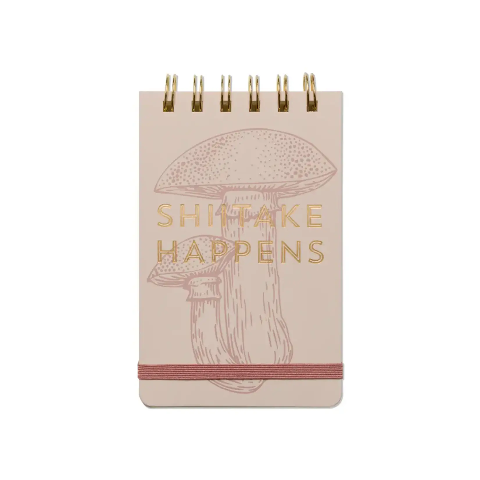 Designworks Ink Vintage Sass Twin Wire Notepad - Shiitake Happens