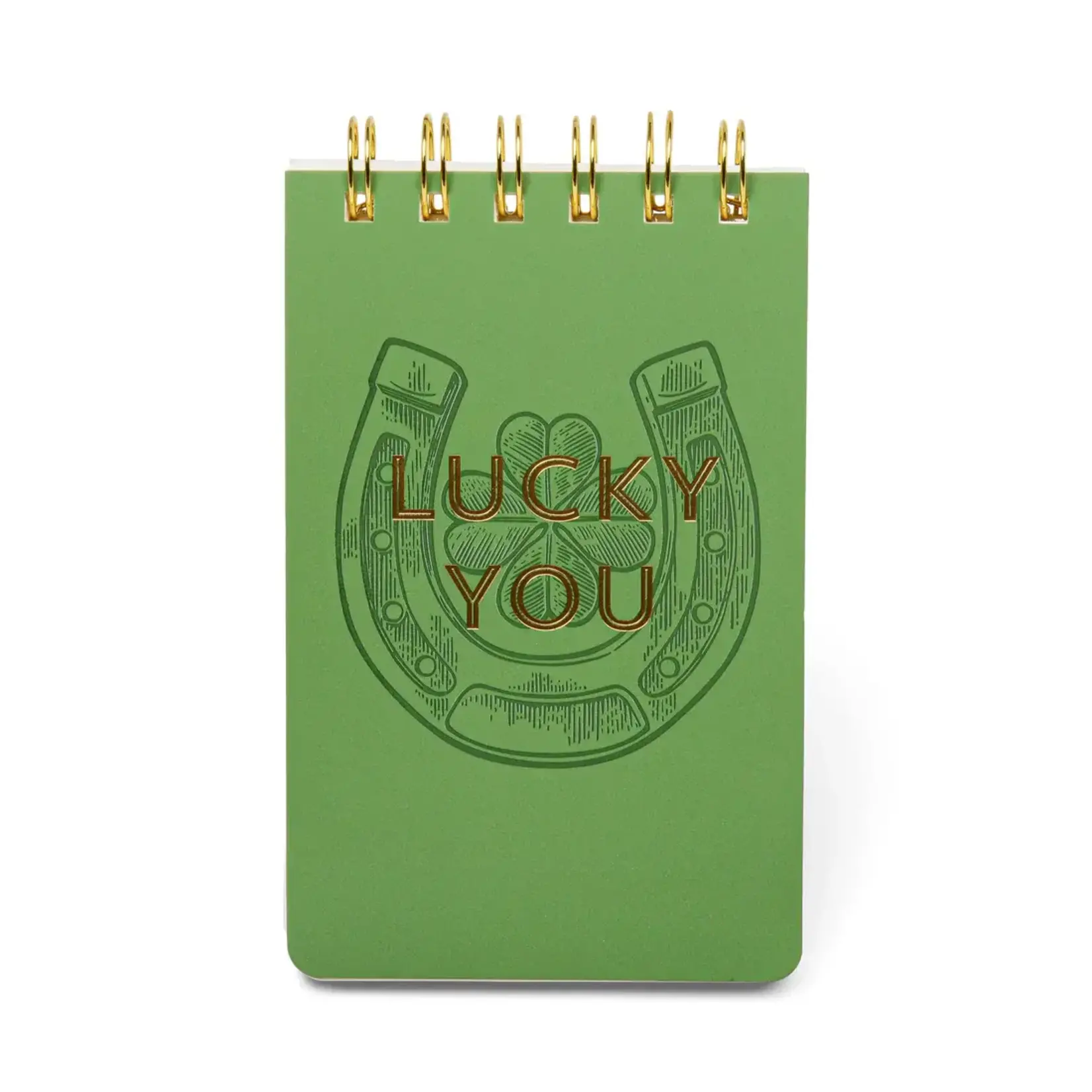 Designworks Ink Vintage Sass Twin Wire Notepad - Lucky You