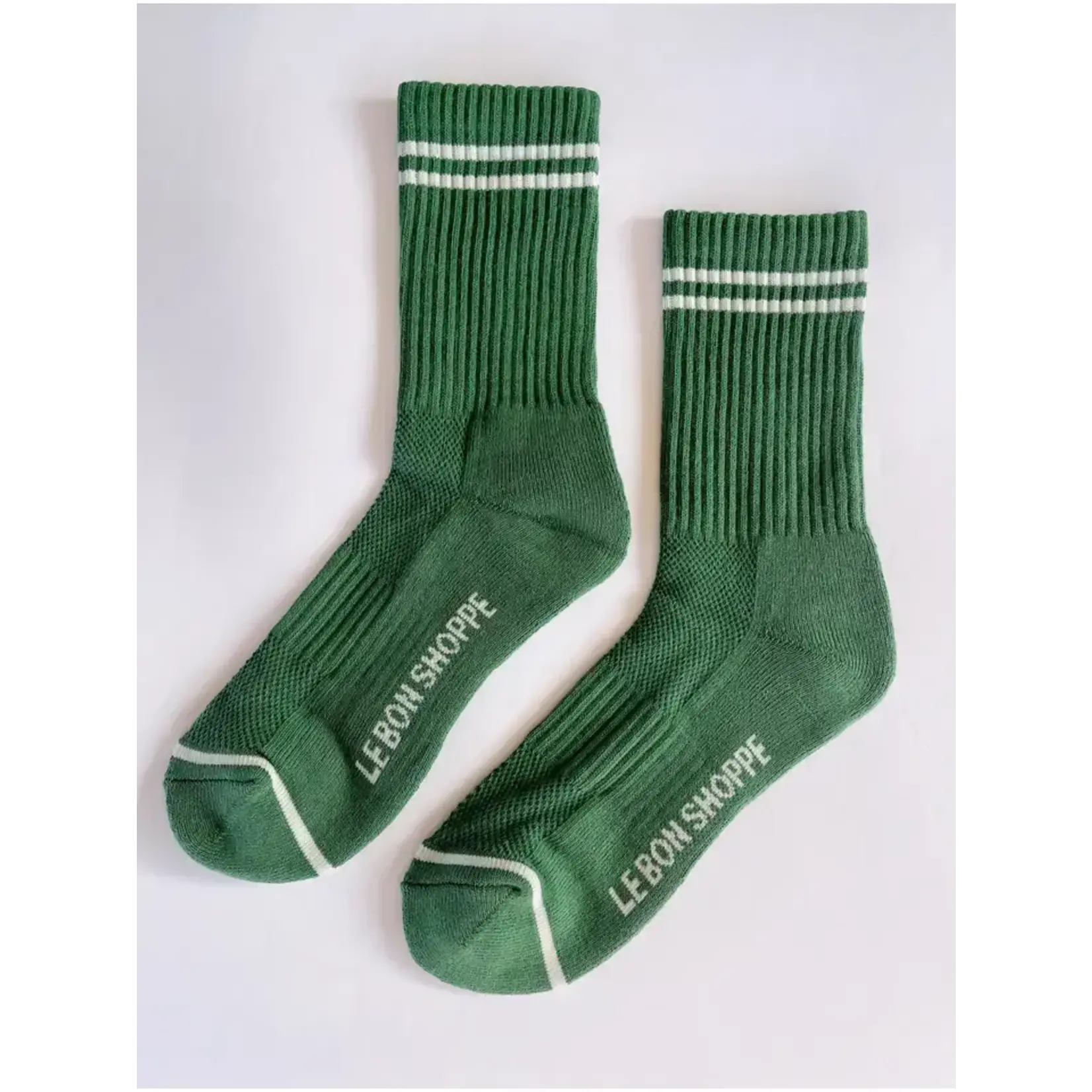 Le Bon Shoppe Boyfriend Socks - Moss