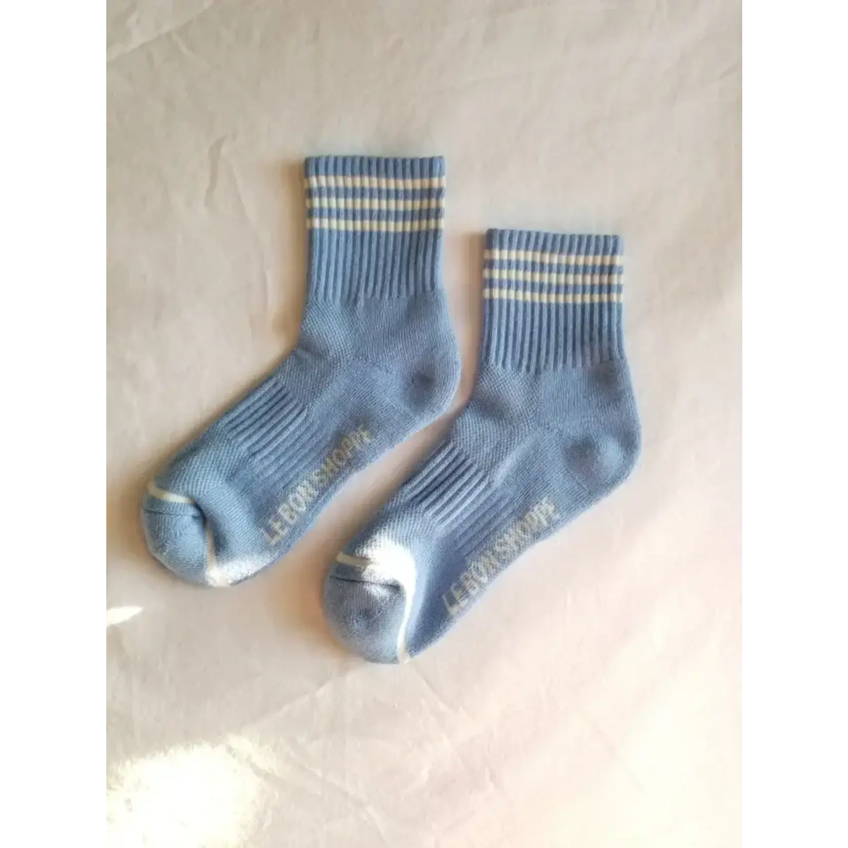 Le Bon Shoppe Girlfriend Socks - Parisian Blue