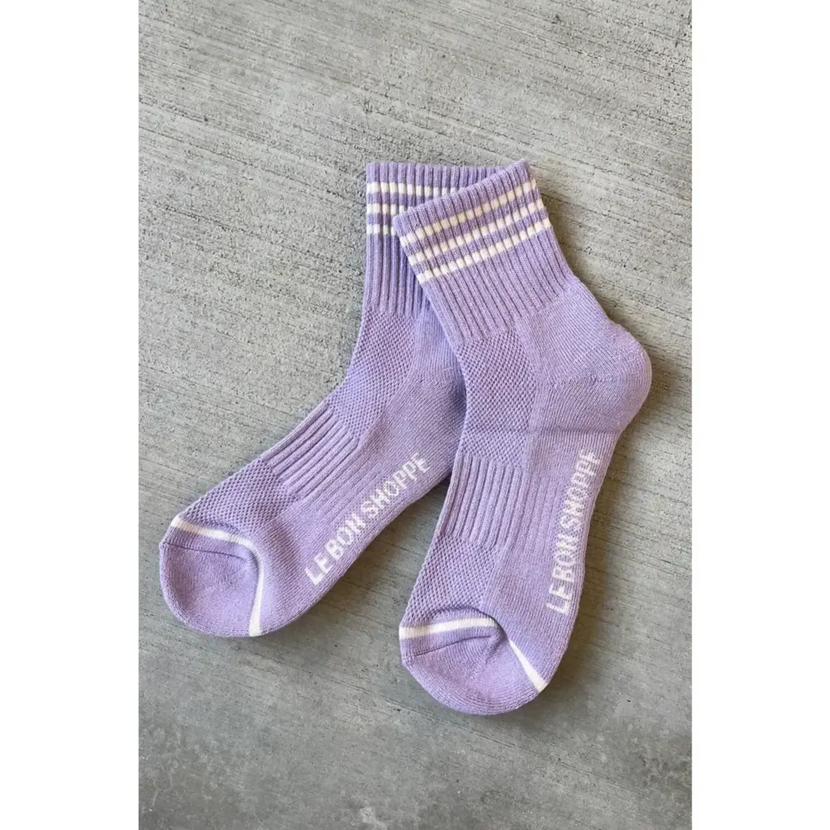 Le Bon Shoppe Girlfriend Socks - Iris