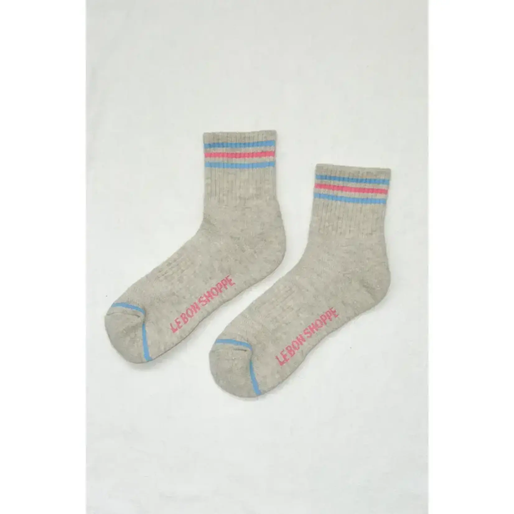 Le Bon Shoppe Girlfriend Socks - Bright Grey