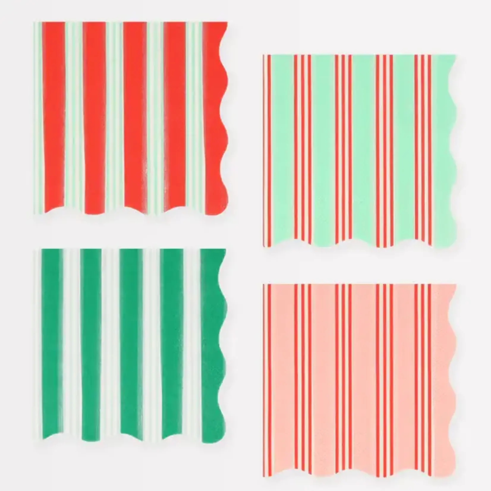 Meri Meri Festive Stripe Small Napkins