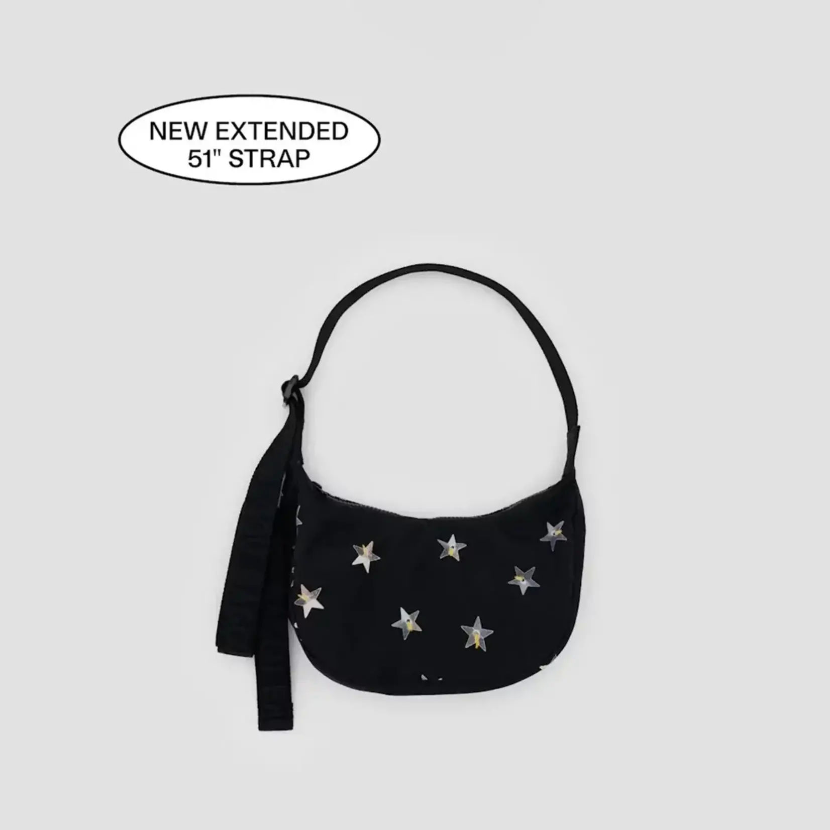 Baggu Small Nylon Crescent Bag - Stars