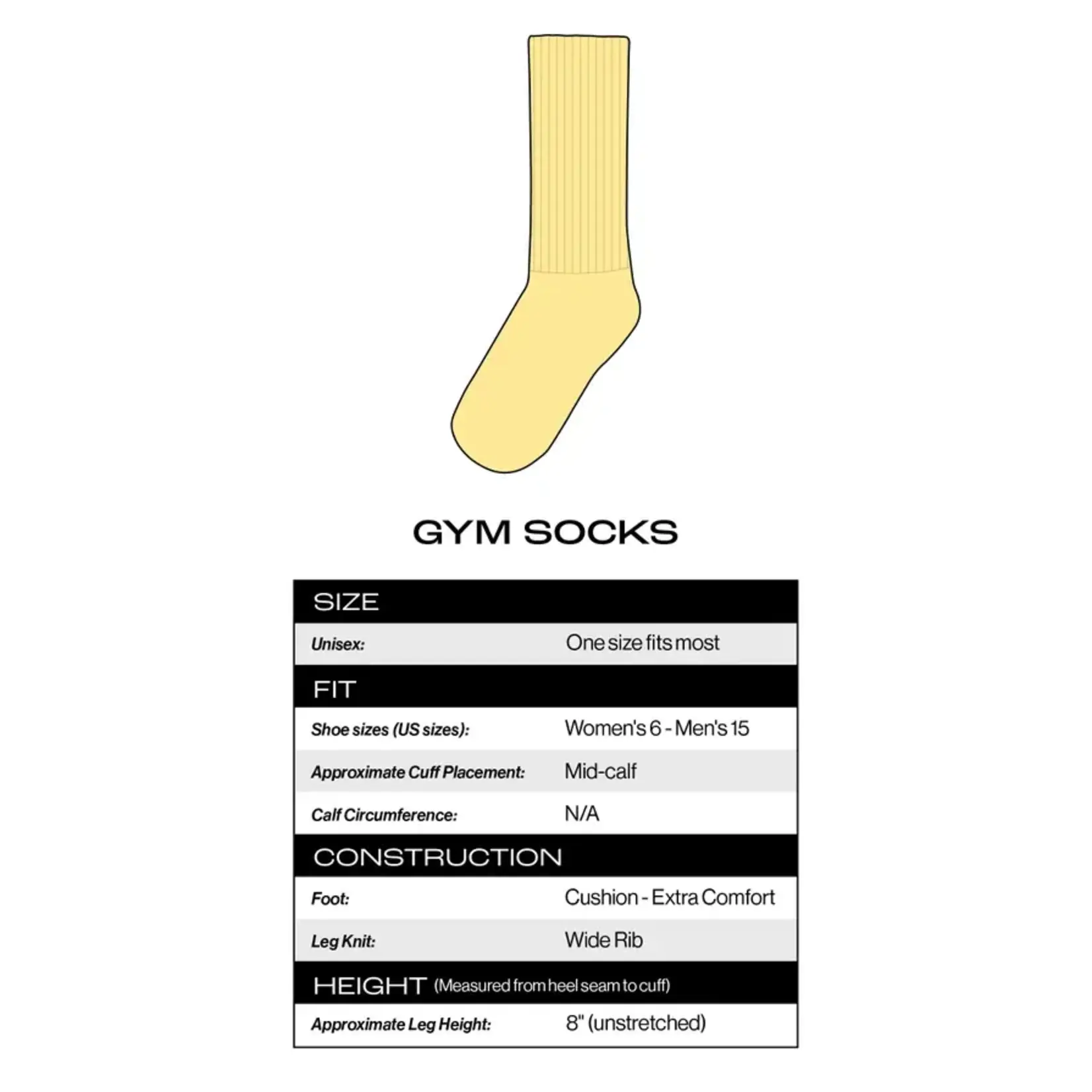 Gumball Poodle I ❤️ Naps Gym Crew Socks