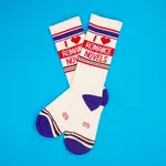 Gumball Poodle I ❤️ Romance Novels Socks