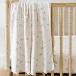 Saranoni Minky Stretch Luxe Swaddle/Blanket - Mushroom