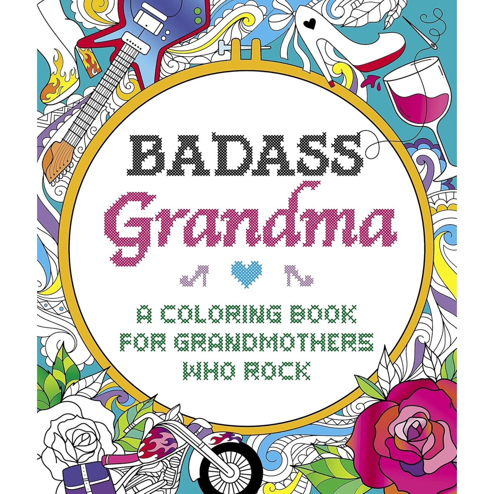 MPS Badass Grandma Coloring Book