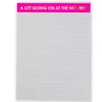 Chez Gagné A Lot Going On At The Moment - Large Memo Notepad