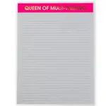 Chez Gagné Queen Of Multi-Tasking - Large Memo Notepad