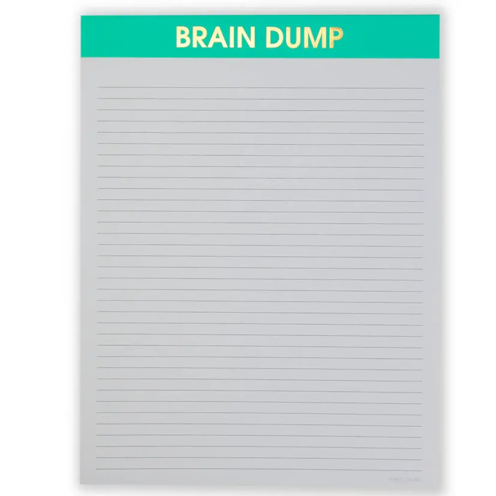 Chez Gagné Brain Dump - Large Memo Notepad