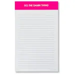 Chez Gagné Do the Damn Thing Notepad