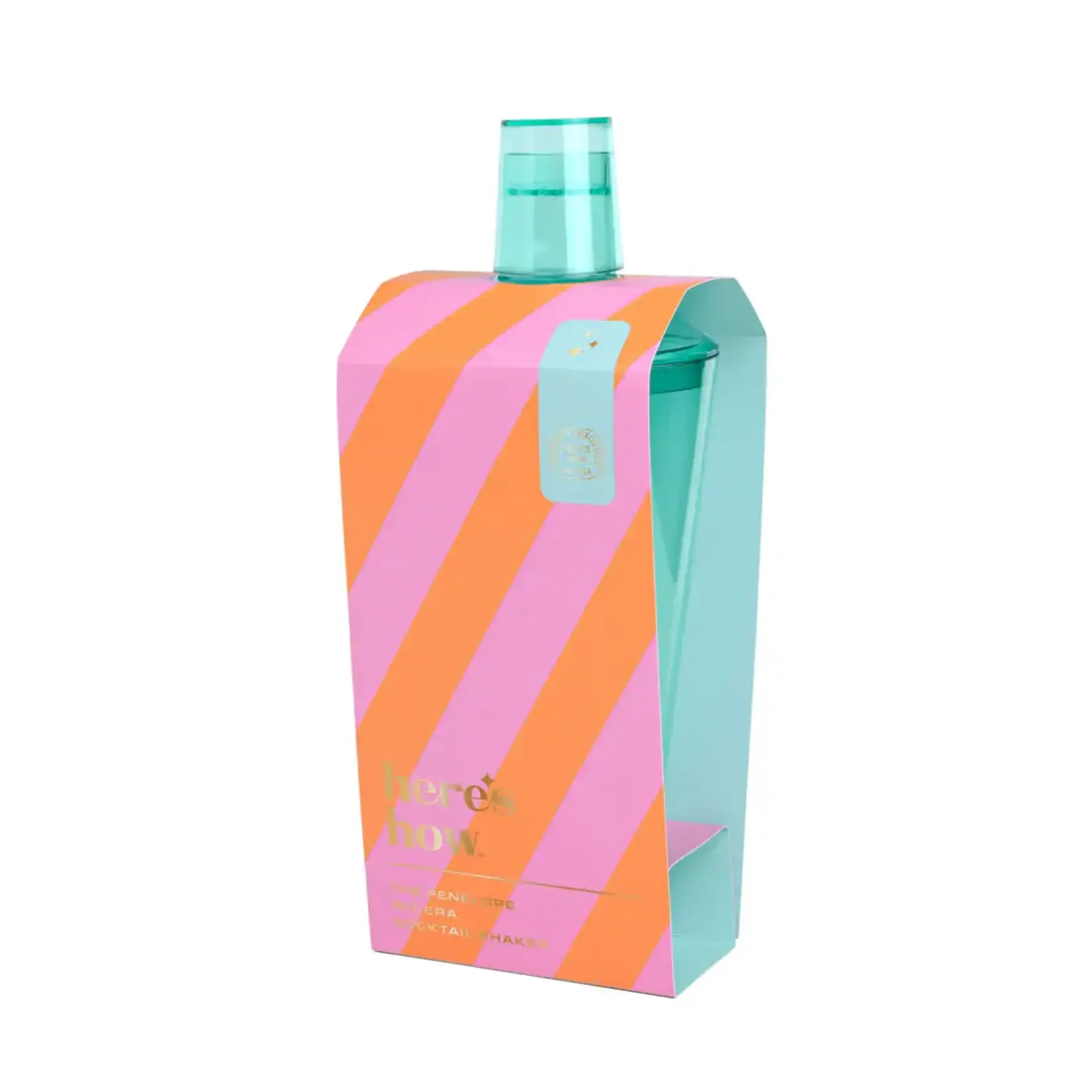 here's how The Penelope Cocktail Shaker - Mint