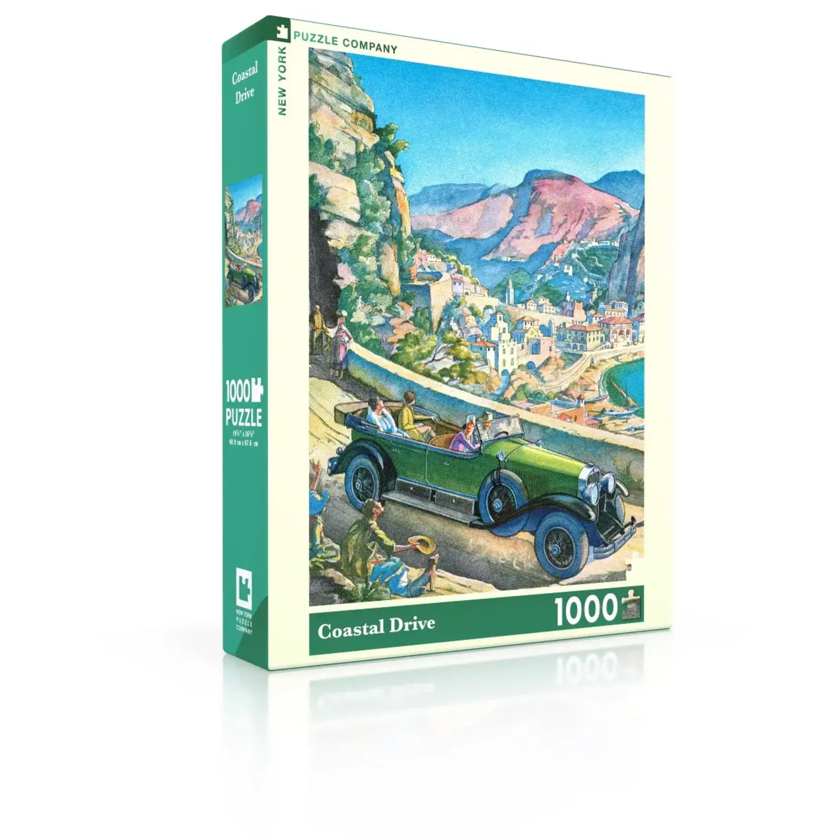 New York Puzzle Company Coastal Drive 1000 Piece Puzzle
