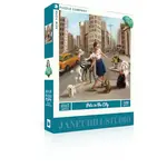 New York Puzzle Company Pets in the City 500 Piece Puzzle