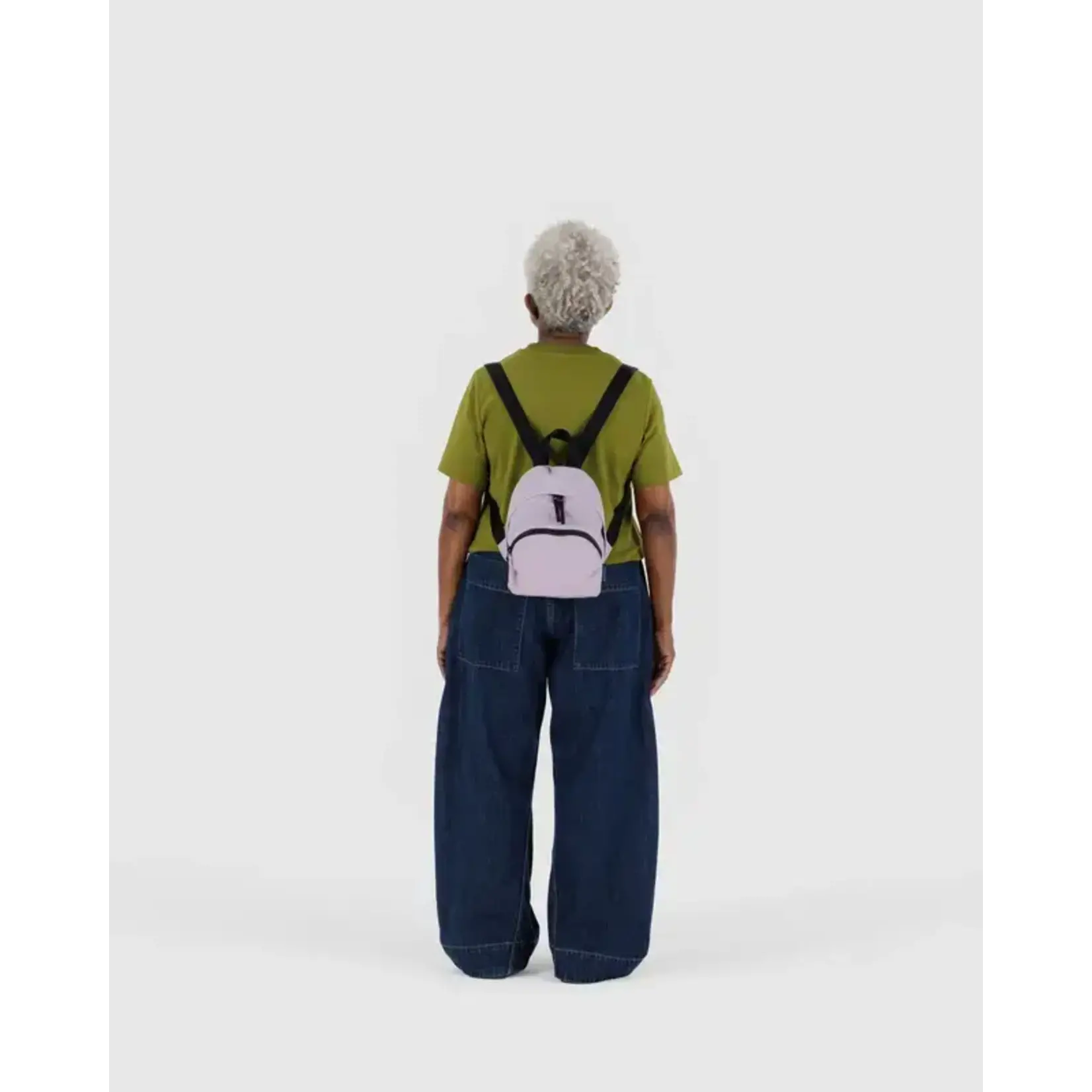 Baggu Mini Nylon Backpack - Dusty Pink