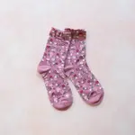 Tiepology Garden Flower Socks - Pink