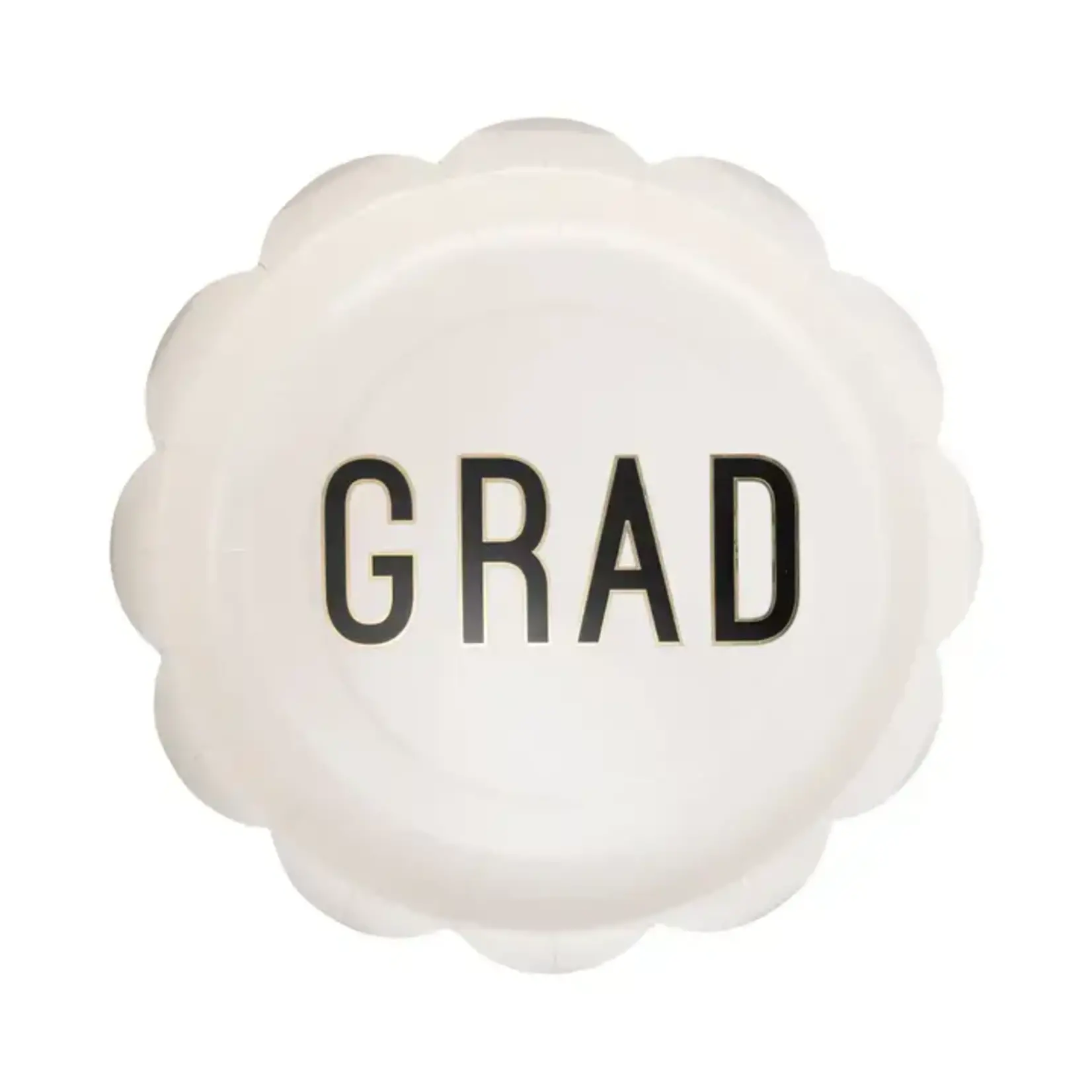 My Mind's Eye Grad Scalloped 10" Plate