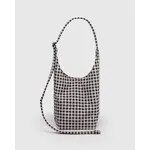 Baggu Small Nylon Sling - Black and White Gingham