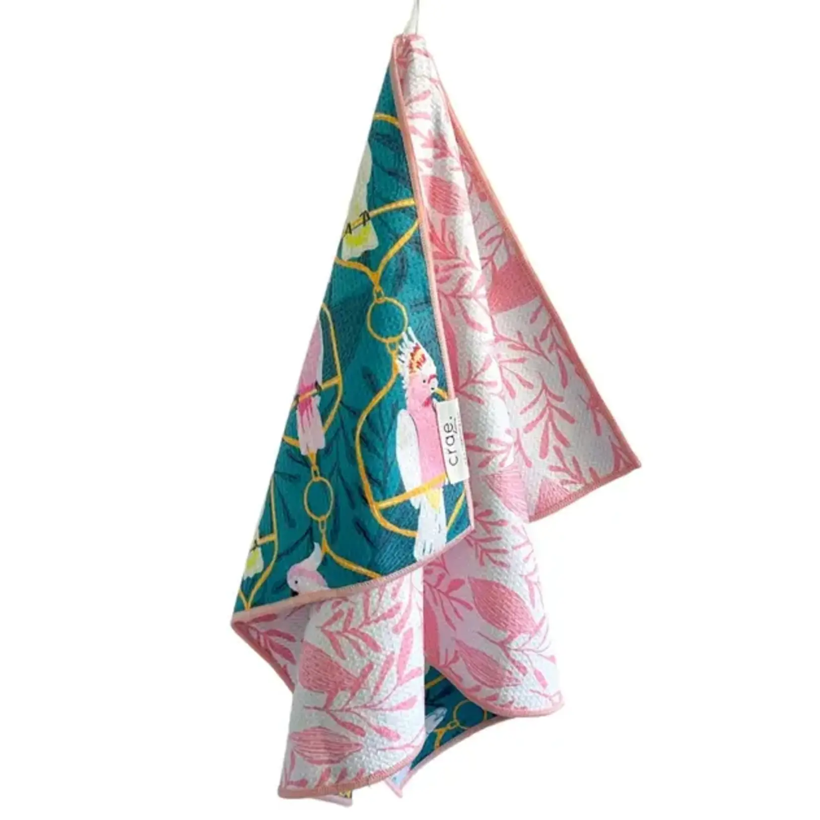 Crae Home Bouffant: Reversible Hand Towel
