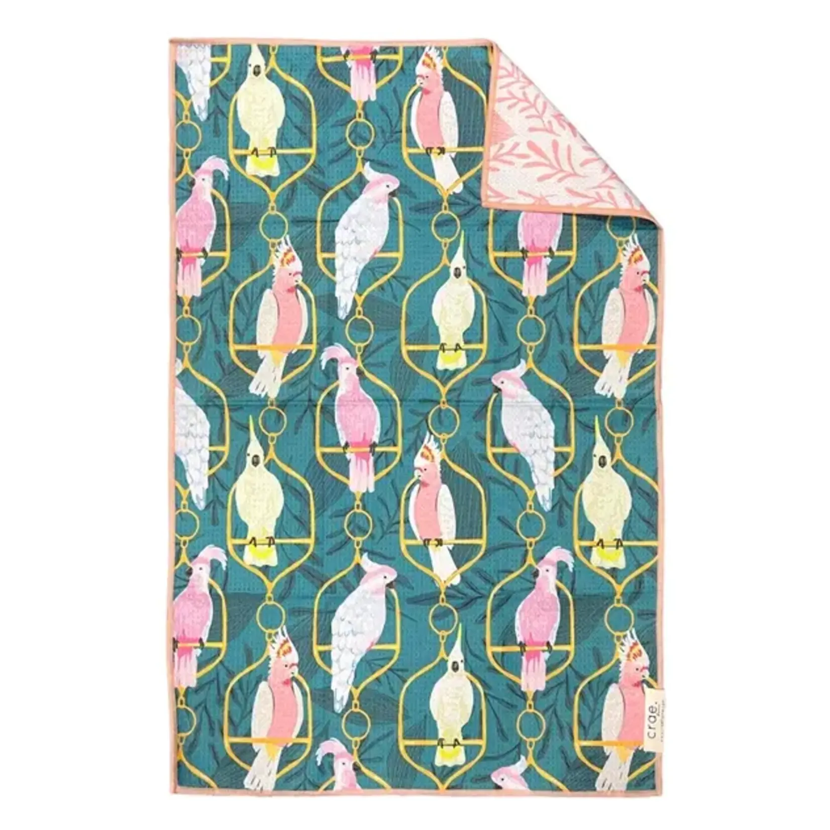 Crae Home Bouffant: Reversible Hand Towel