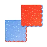 My Mind's Eye Americana Polka Dot Napkin Set