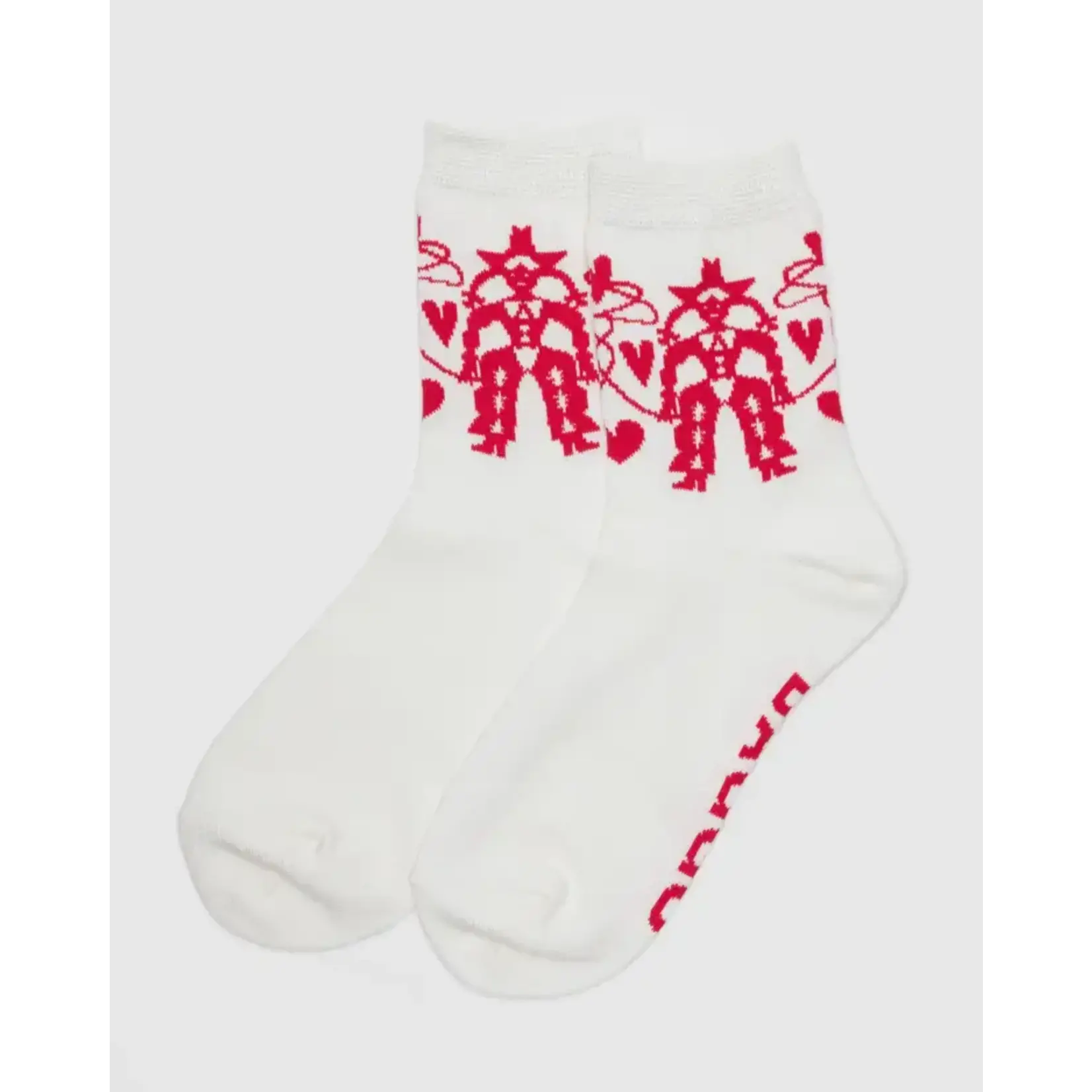 Baggu Crew Socks - Cowgirl