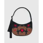 Baggu Medium Nylon Crescent Bag - Western Appliqué