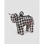 Baggu Horse Charm Black & White Gingham
