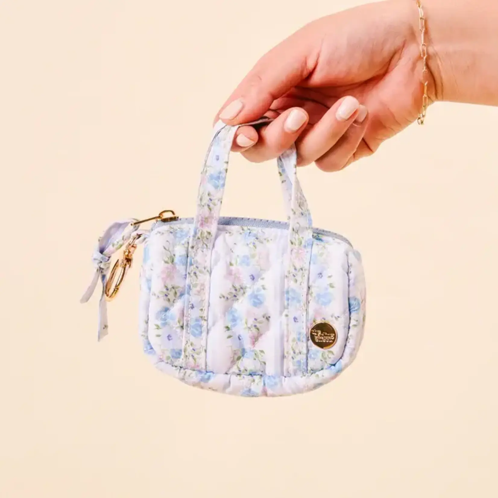 The Darling Effect Itty Bitty Duffle Bag - Parade Blue